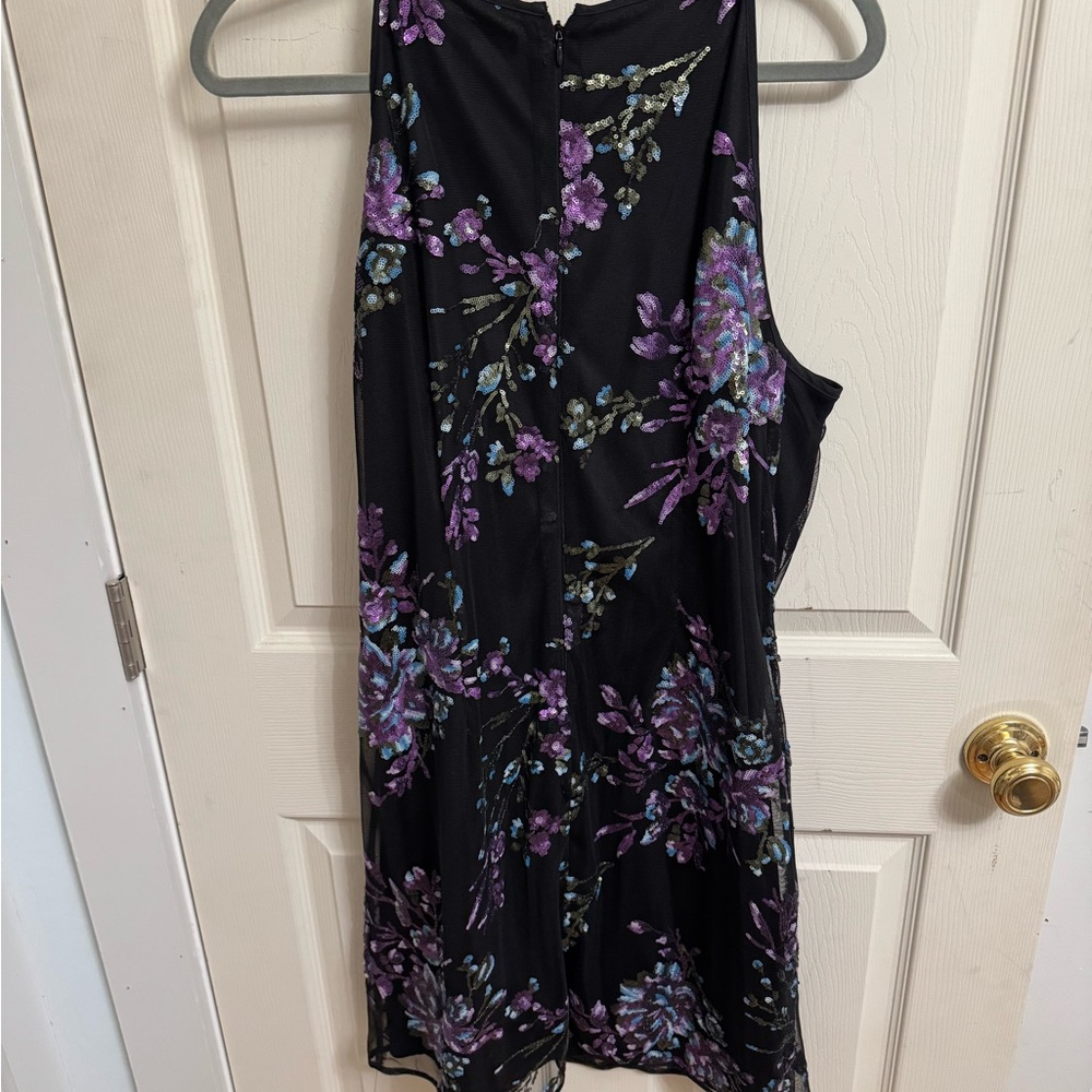 White House Black Market Purple Dress - Picture 2 of 3